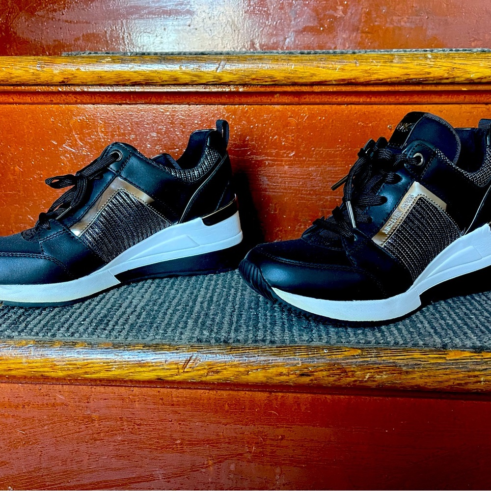 Michael Kors wedge sneakers